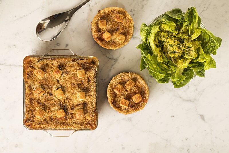 Moussaka de lentillons du Perche