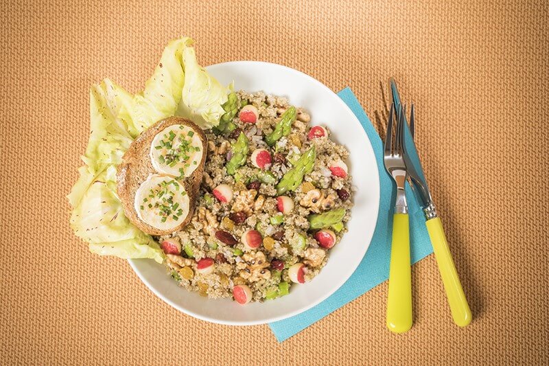 Salade fraîcheur de quinoa