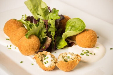 Arancini de quinoa cœur normand